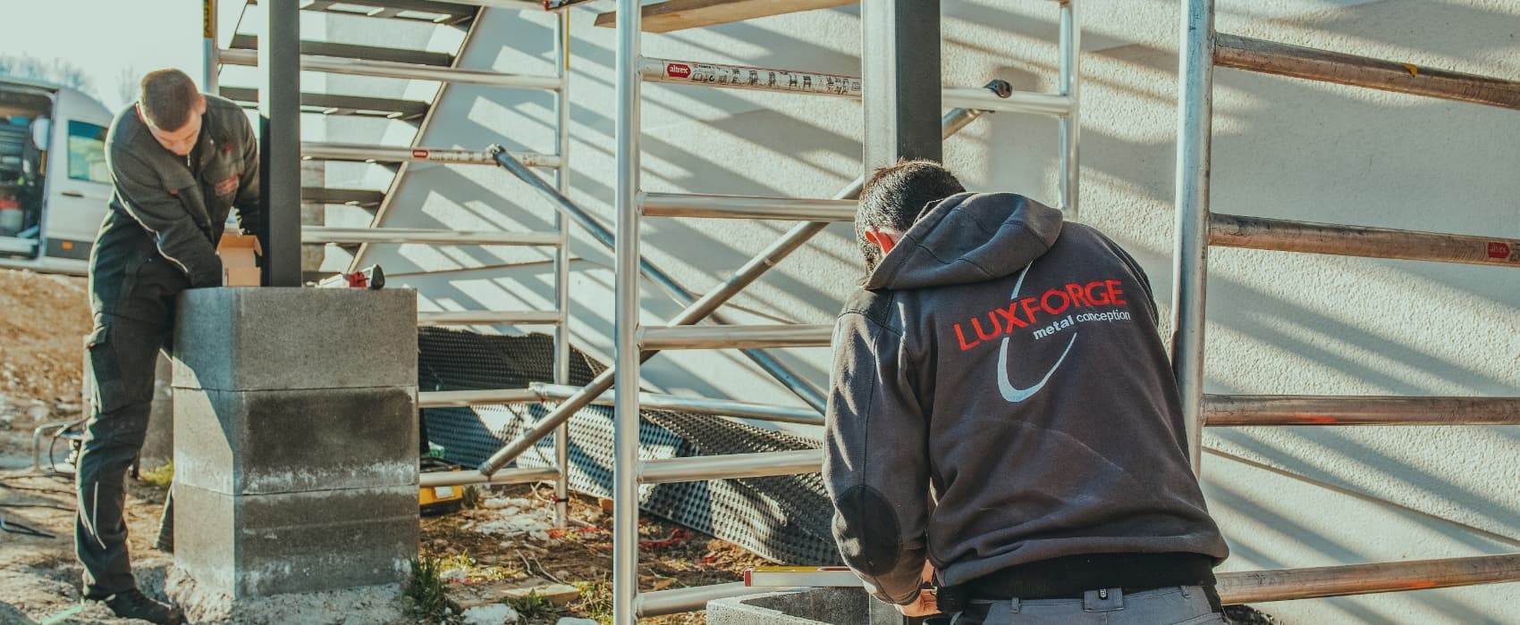 Metalltreppen - Treppen aus Metall in Luxemburg - Luxforge